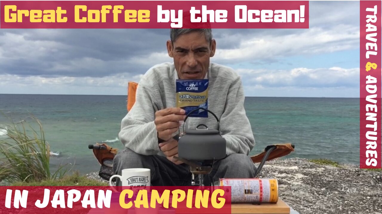 ☕ A Fresh Cup of Japanese Coffee by the Sea - BLISSFUL! 😋