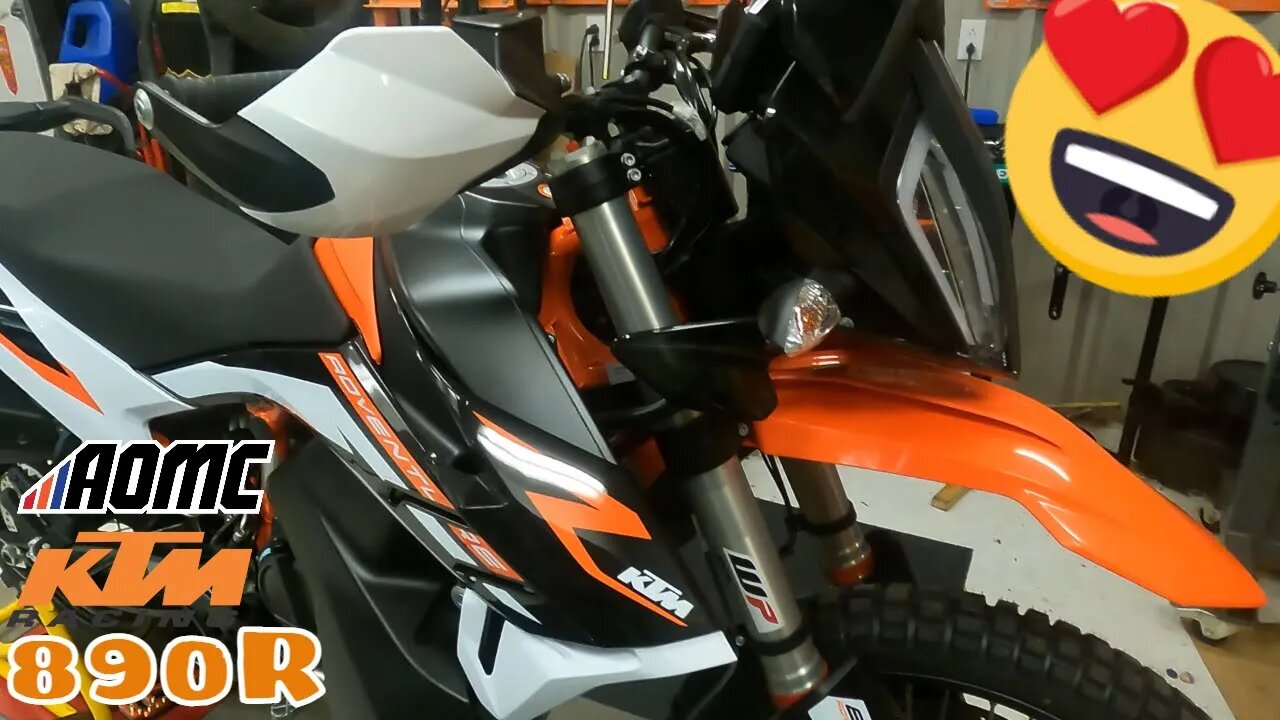 Building the ultimate KTM 890 Adventure R! (Build Process)