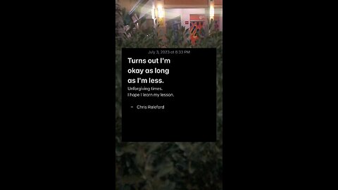 Unforgiving times - July 04, 2023