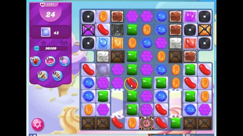 Candy Crush Level 2322 Audio Talkthrough, 1 Star 0 Boosters