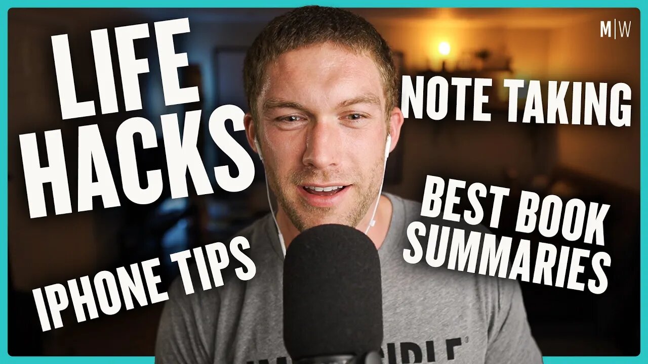 Note Apps, Book Summaries & iPhone Tips - Life Hacks 205 | Modern Wisdom Podcast 341