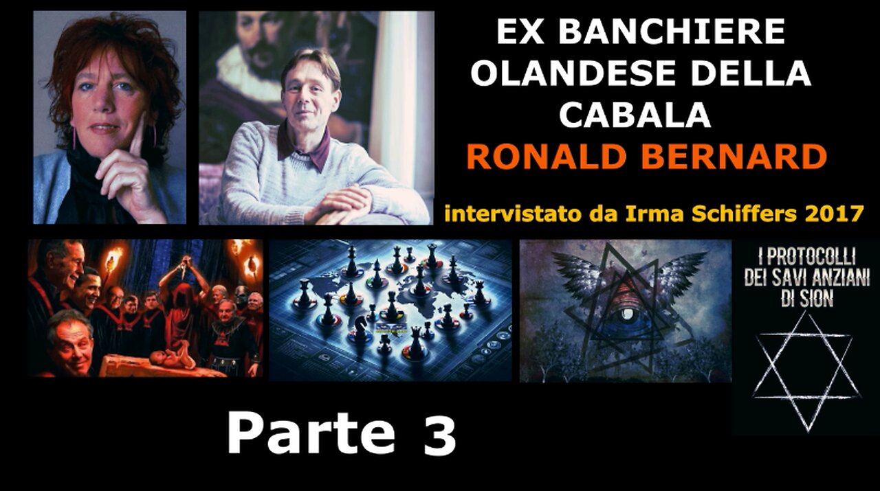 EX BANCHIERE OLANDESE DELLA CABALA - RONALD BERNARD