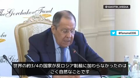 ラブロフ外相、反ロシア制裁や西側諸国について