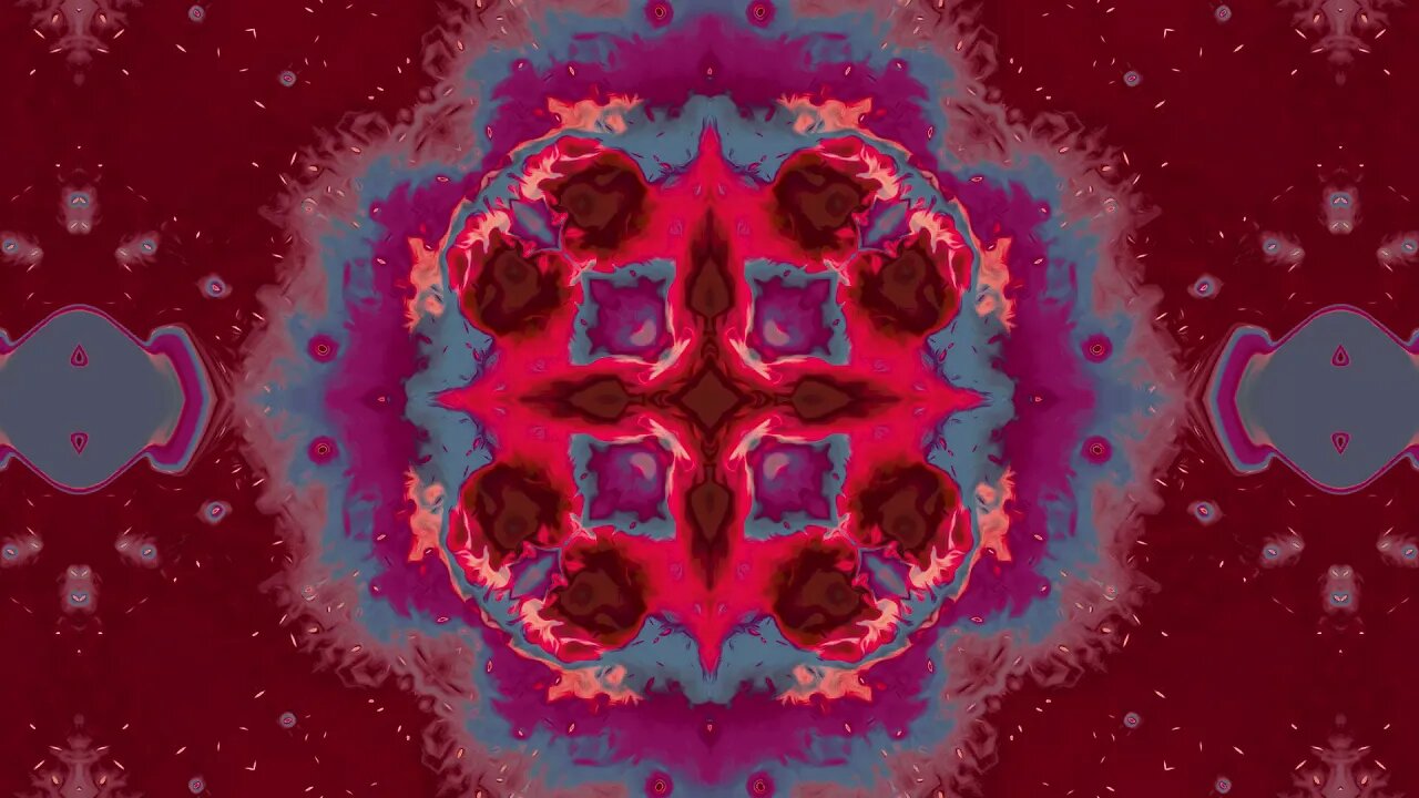 852 HZ Kaleidoscope meditation, Remove mental blockages & negative patterns