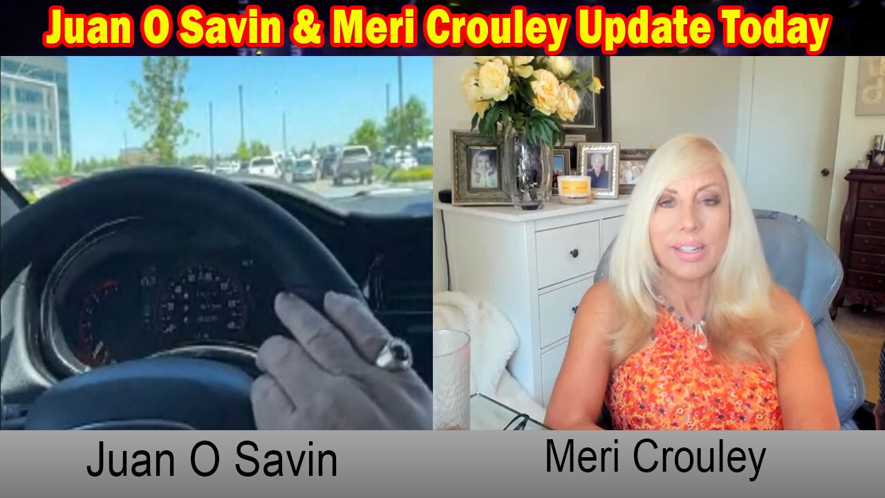 Juan O Savin & Meri Crouley Update Today June 12: "Submarines Off The Coast, Nuclear War In Europe"