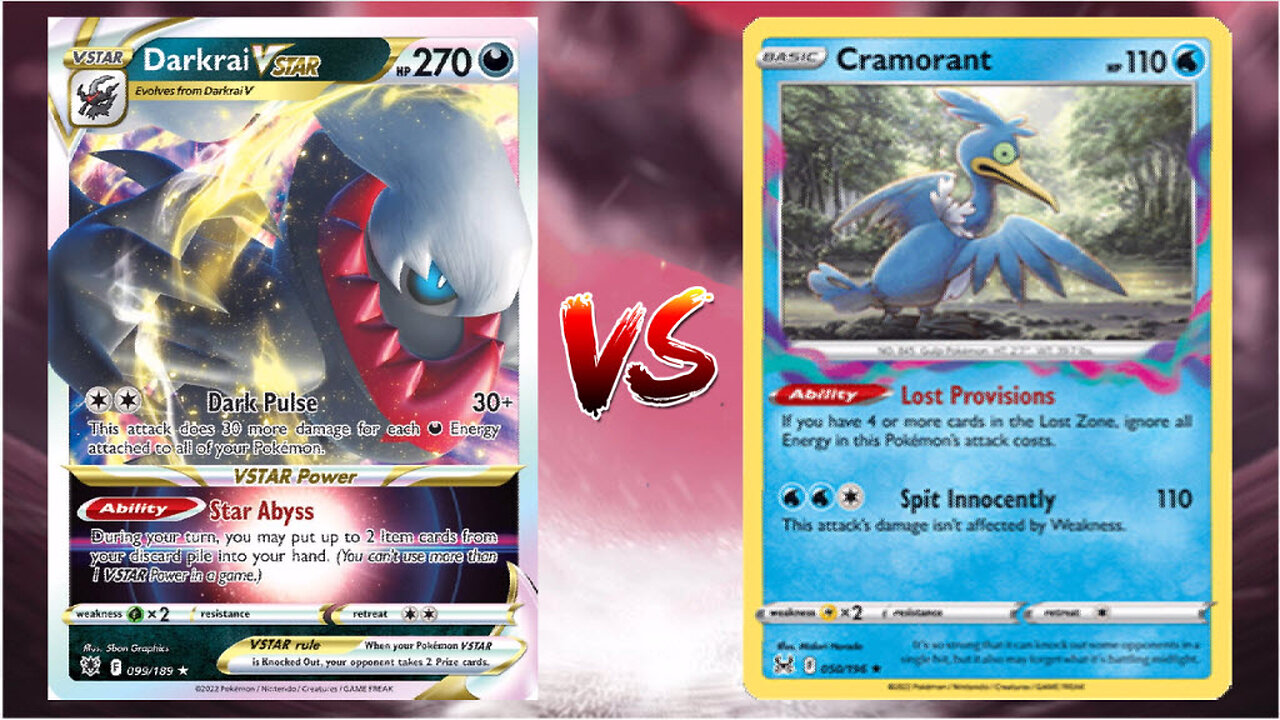 Pokemon TCG Online Darkrai VSTAR VS Cramorant Kyogre!!