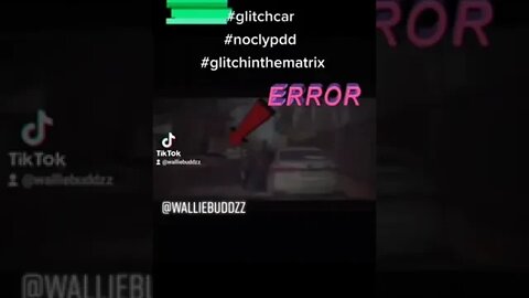 Glitch in the matrix