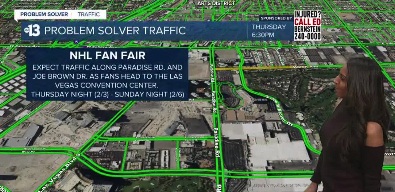 Road closures this weekend in Las Vegas Valley