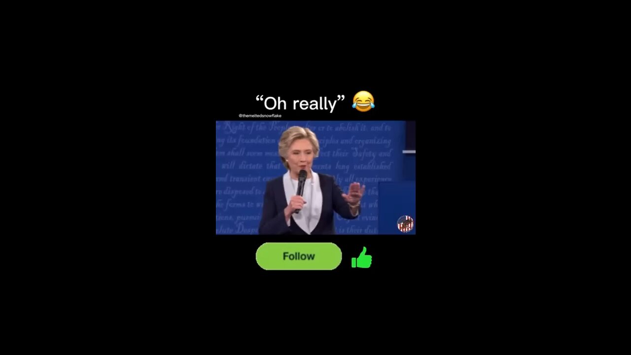 “Oh really” 😂 Donald Trump