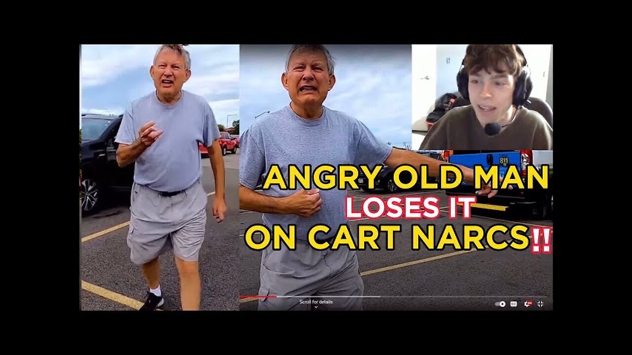 Boomer Tries To Fight Cart Narcs!