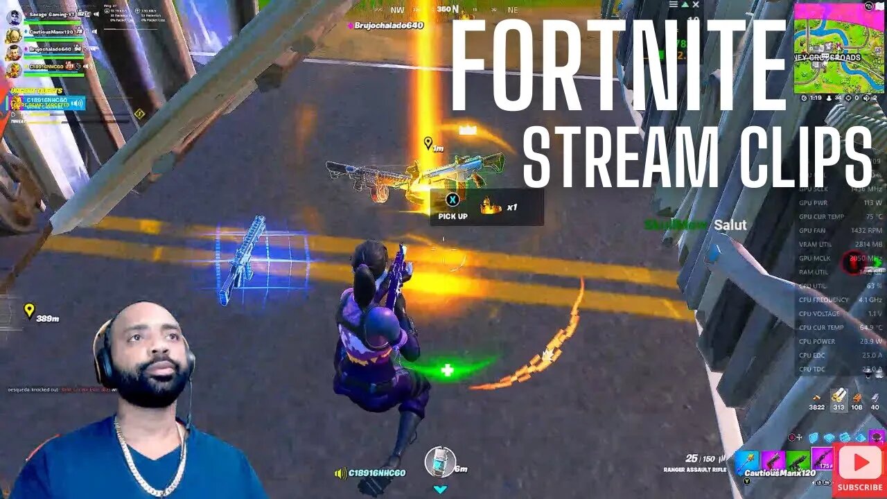 Fortnite Live Stream Clips New Season/Update