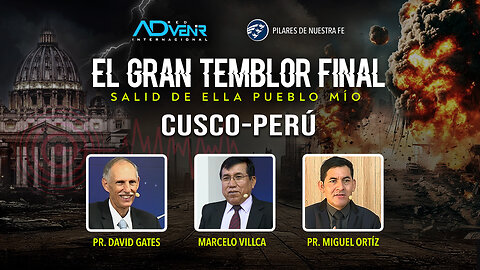 EL GRAN TEMBLOR FINAL | 2º Día, 24 Ene | Pr. Miguel Ortíz y Pr. David Gates