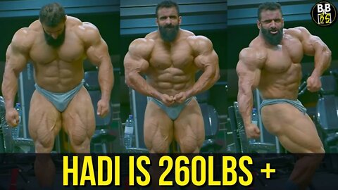 Hadi Choopan is Looking INSANE! 260lbs +