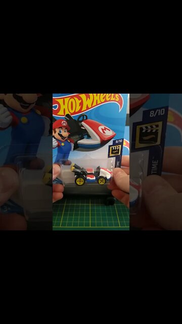 Hot Wheels Mario Kart essa miniatura do Super Mario ficou demais #shorts