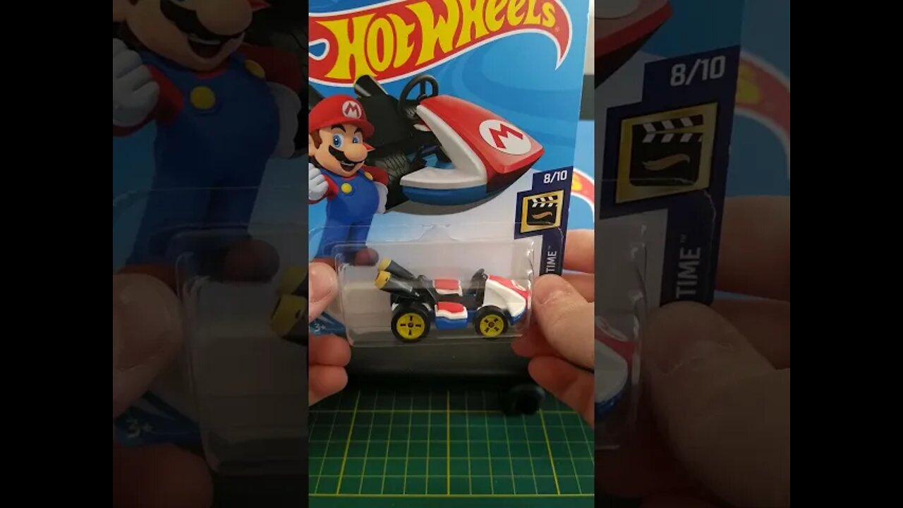 Hot Wheels Mario Kart essa miniatura do Super Mario ficou demais #shorts