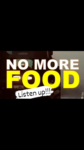 The plan is to starve you to death