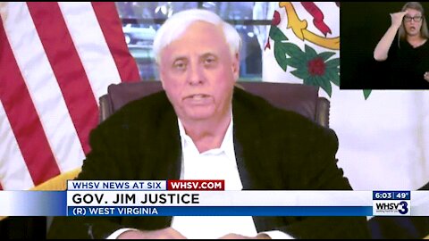 Gov .Jim Justice: "Some double jabbed might as well cock a gun at their head without booster"