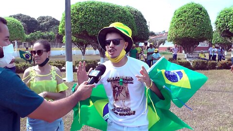 A maior manifestação da história em Alta Floresta Ro, 7 de setembro juntos pelo Brasil