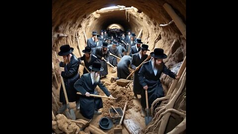 Bizarre secret underground tunnel brawl at the Chabad HQ in Crown Heights New York.