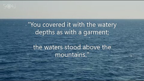 🤔 Noah's Flood, Where Did The Water Go?