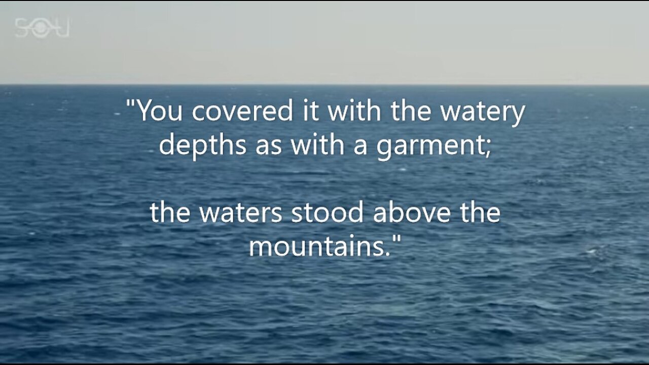 🤔 Noah's Flood, Where Did The Water Go?