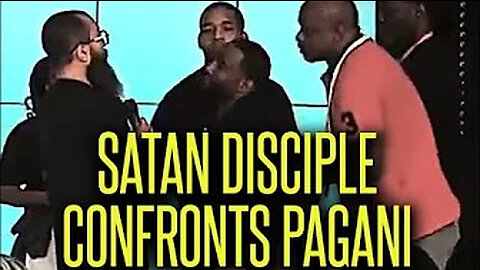 Satan Disciple Challenges Pagani On Stage!!