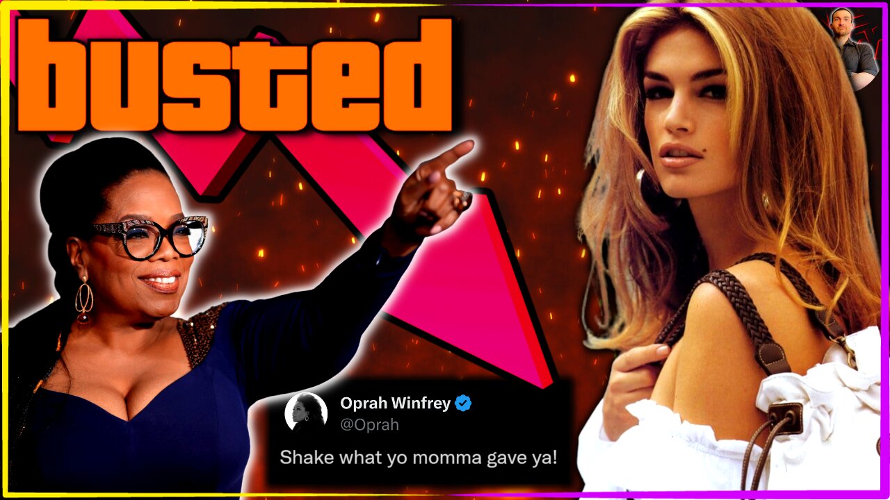 Oprah ROASTED For Weird Cindy Crawford 1980's Interview! Deletes Evidence That Makes Her Look WILD!