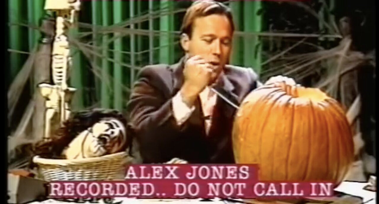 Alex Jones on Halloween 1997