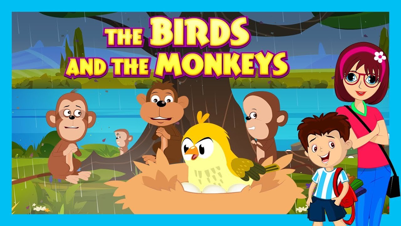 THE BIRDS AND THE MONKEYS | Tia & Tofu | Kids Stories | Bedtime Stories for Kids | Jungle Stories