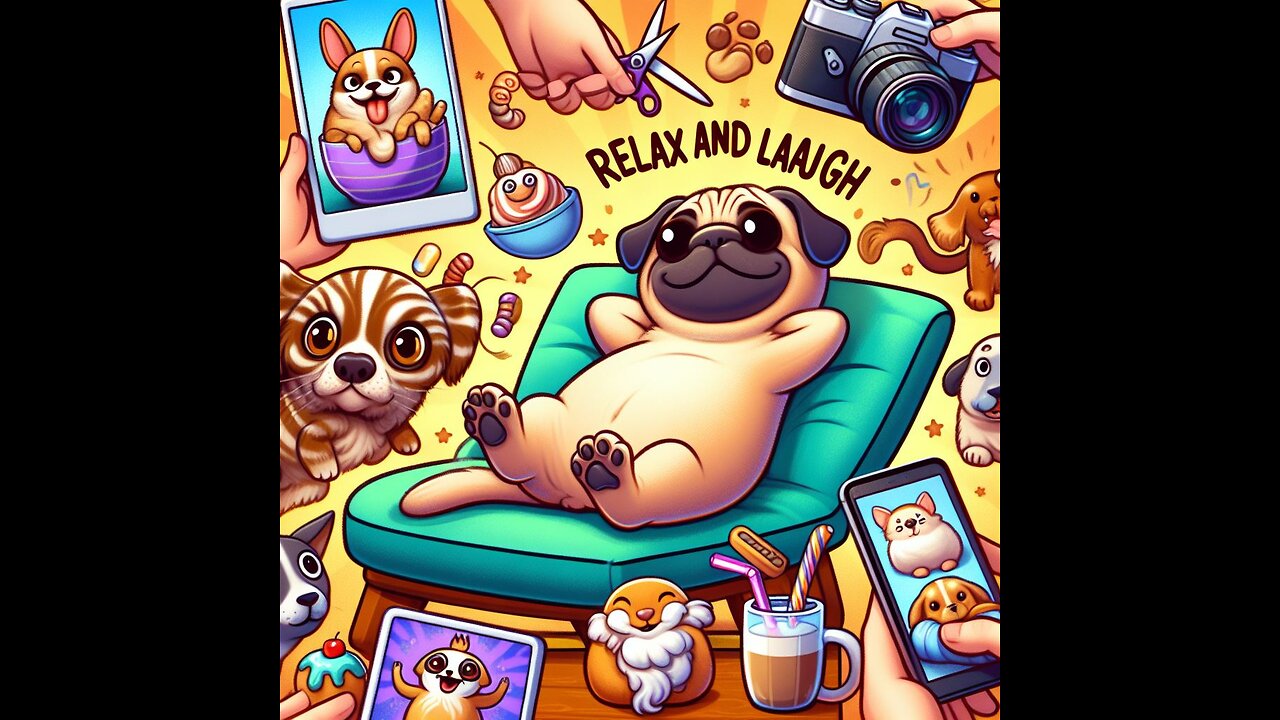 "Relax and Laugh: The Funniest Animal Video - Unwind with the Cutest Creatures Ever!"