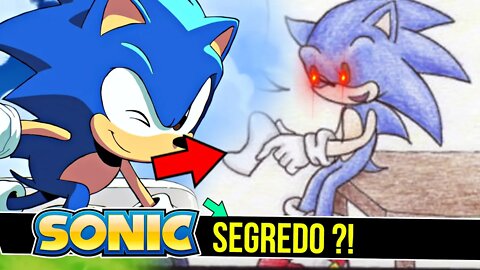 Olho do Sonic nunca foi Branco ?! - Segredo do Sonic