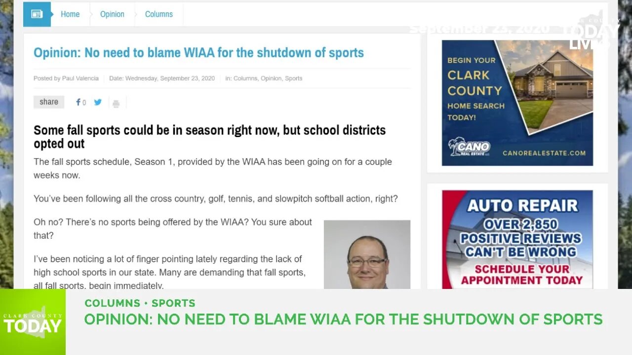 Opinion: No need to blame WIAA for the shutdown of sports