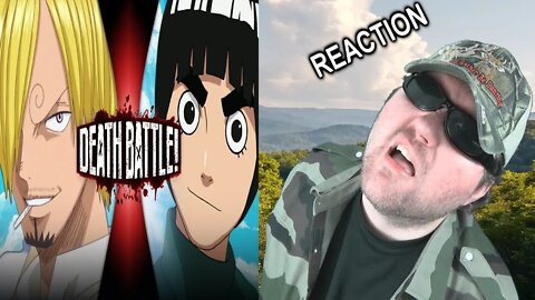 Sanji VS Rock Lee (One Piece VS Naruto) - DEATH BATTLE! REACTION!!! (BBT)