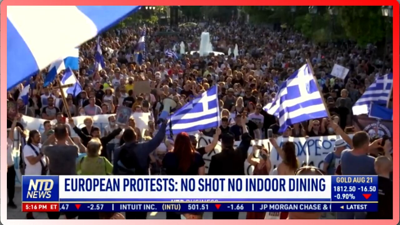 Europeans Protest: No Shot No Indoor Dining - 2489