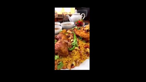 Chicken kabsa.. saudian famous dish