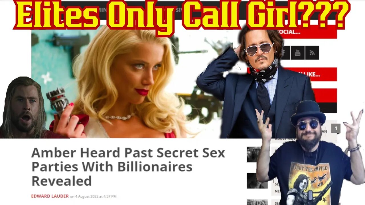 Amber Heard's Past Revealed!!! A Throne, Monthly Adult Parties W/ Tech Billionaires and More!