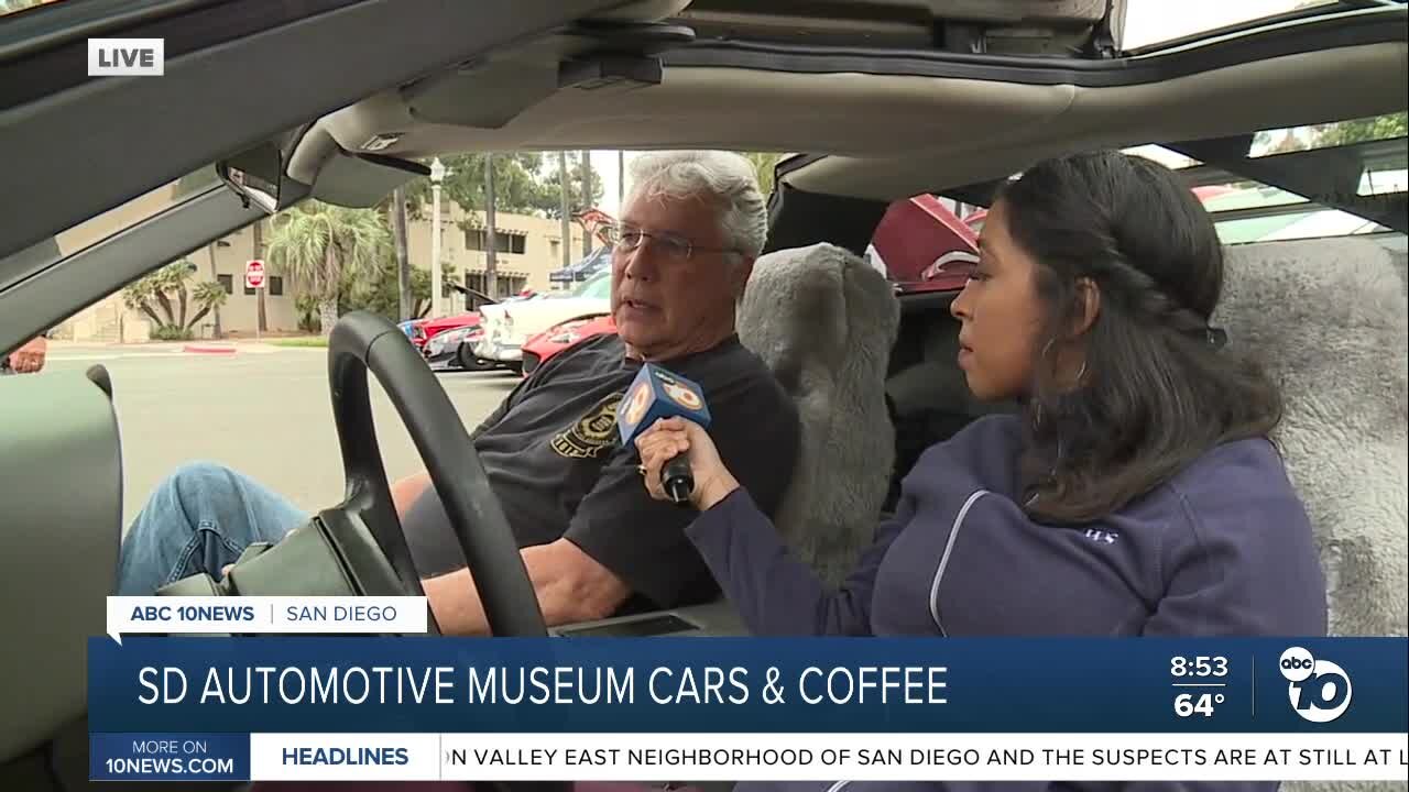 San Diego Automotive Museum unites car enthusiasts with Cars & Coffee event