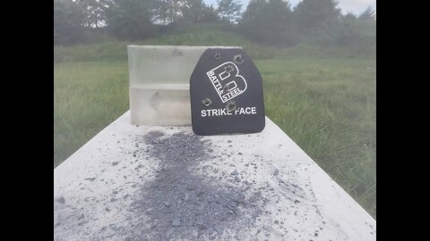 Battle Steel LVL IV 10x12 Ballistic Plate Test