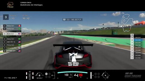 Gran Turismo Sport Daily Race Chase view.