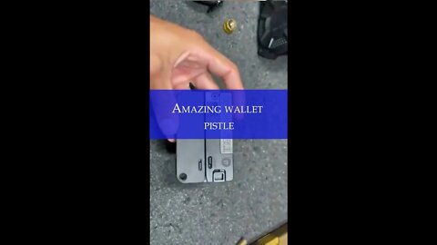 Amazing Gadget Wallet Pistle #shorts #shortvideo