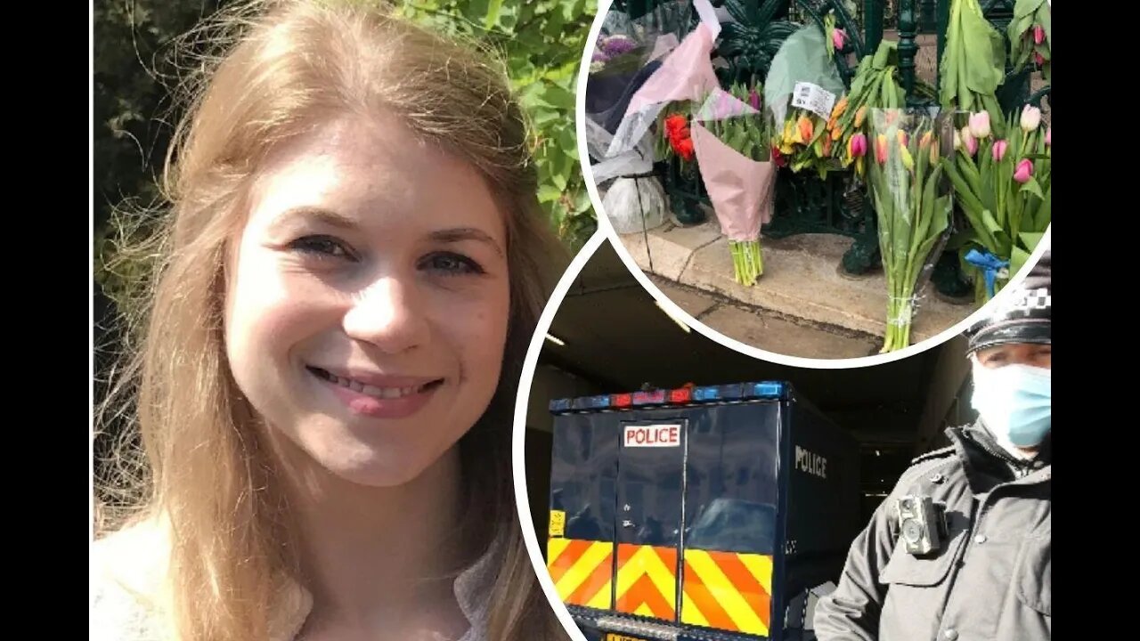 People gather in London outside Scotland Yard amid outrage over Sarah Everard killing