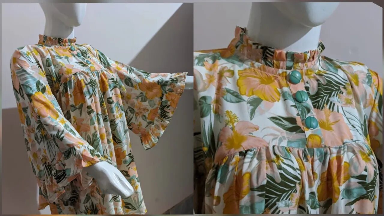 Designer top cutting and stitching