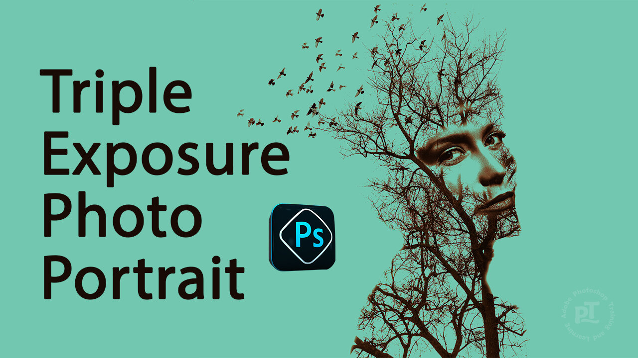 Create a Triple Exposure Photo Portrait in Photoshop