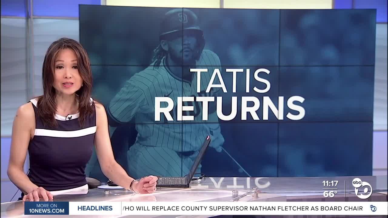 Tatis Jr. back in the Padres lineup