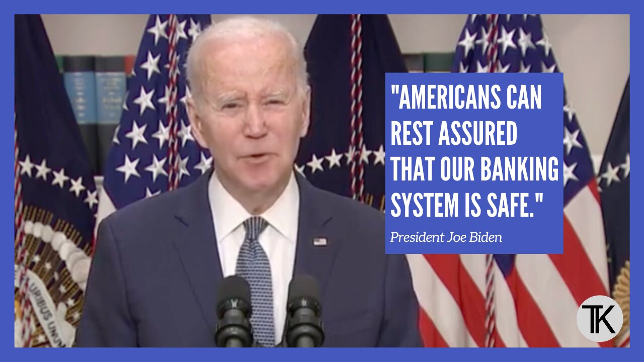 Biden Warns: ‘We Will Not Stop’ with Silicon Valley Bank Bailout