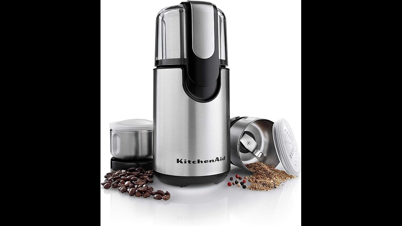 KitchenAid Blade Coffee and Spice Grinder Combo Pack - Onyx Black