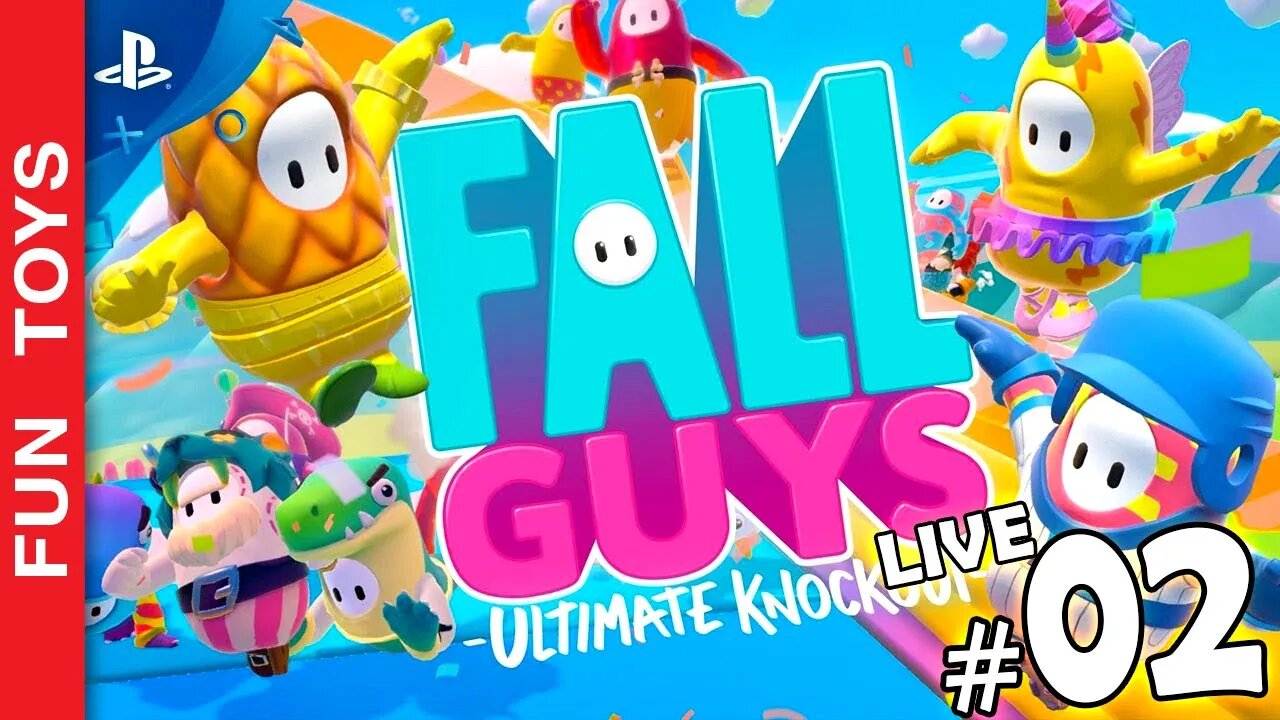 Fall Guys - Será que na nossa SEGUNDA Live conseguimos a nossa PRIMEIRA VITÓRIA? 👑