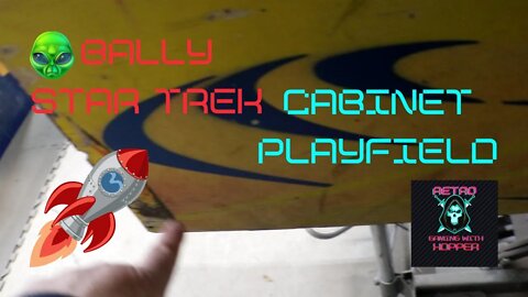 1979 Bally Star Trek / A look At The Cabinet & The Playfield Ep 3