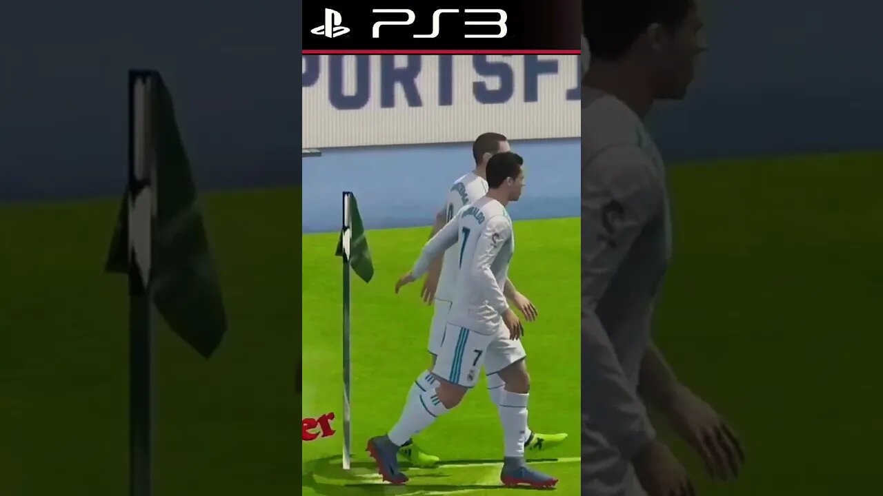 Cristiano Ronaldo Goal & Celebration FIFA 18 PS3