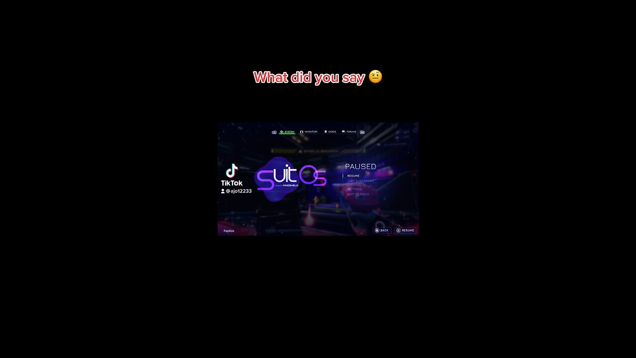 What did you say 🤨